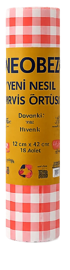 neobez Servis Örtüsü Kırmızı ürün görseli